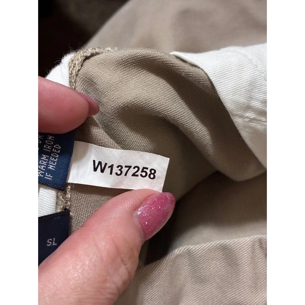 Polo Ralph Lauren Prospect Pant Mens 38x34 Tan Khaki Cotton Chino Straight Leg